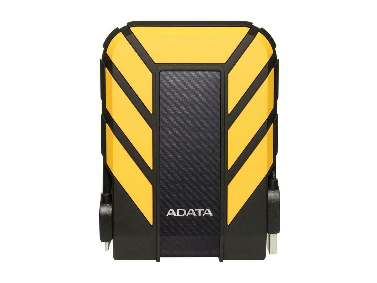 ADATA Durable Series HD710: 1TB Yellow External USB 3.1 Portable Hard Drive Gaming Console Compatible