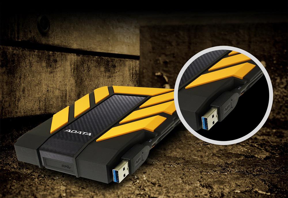 ADATA HD710 Pro External Hard Drive: Blue 1TB USB 3.1 | Durable, Waterproof, Dustproof Portable HDD | Shock Vibration Sensing Technology | Ratings: IPX8 MIL-STD-810G 516.6 | 3yr Warranty