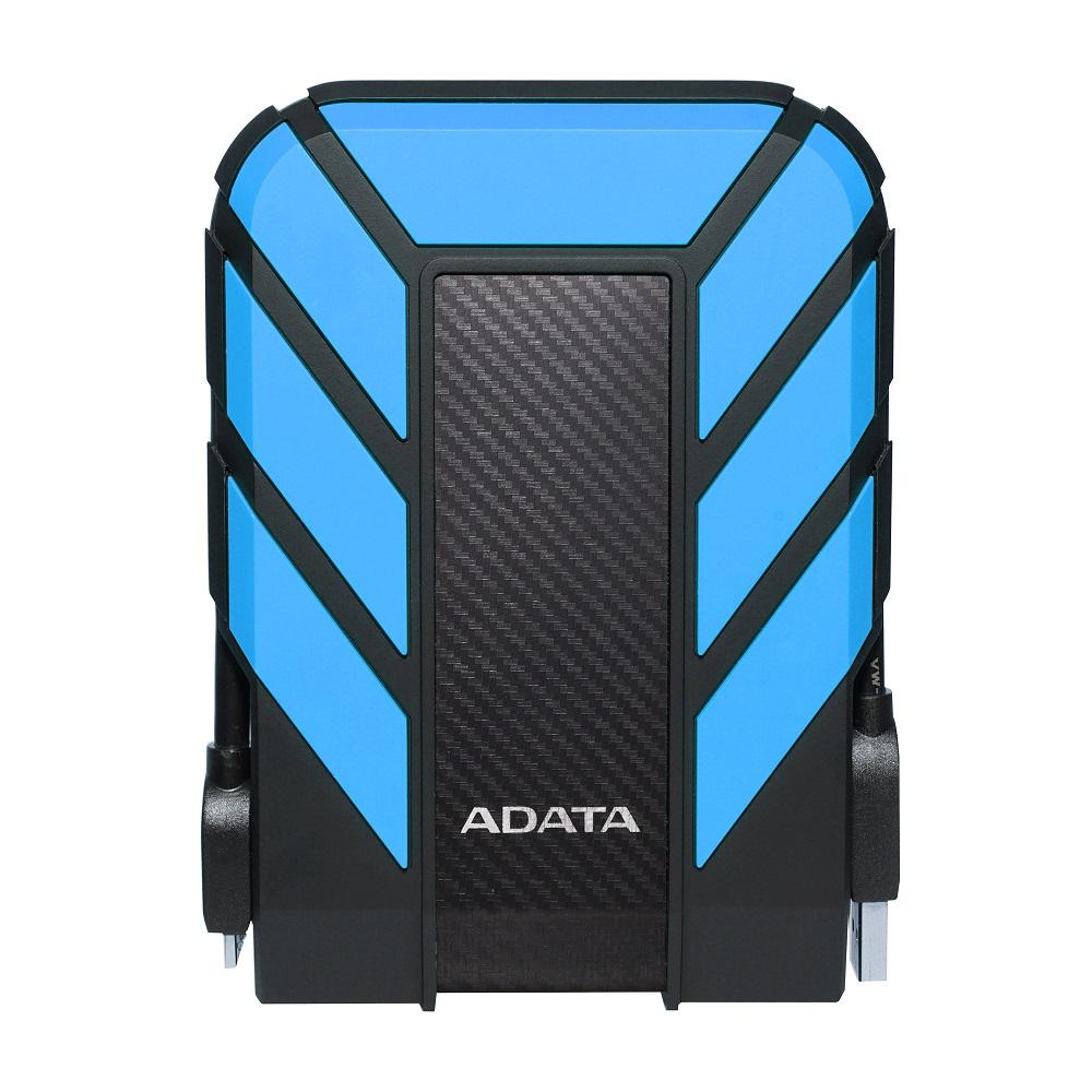 ADATA HD710 Pro External Hard Drive: Blue 1TB USB 3.1 | Durable, Waterproof, Dustproof Portable HDD | Shock Vibration Sensing Technology | Ratings: IPX8 MIL-STD-810G 516.6 | 3yr Warranty