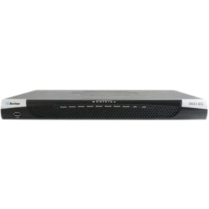 Raritan Dominion KX III DKX3-108 KVM Switchbox - 8 Computer(s) - 1 Local User(s) - 1 Remote User(s) - 1920 x 1080 - 10 x Network (RJ-45) - 4 x USB - DVI - Rack-mountable