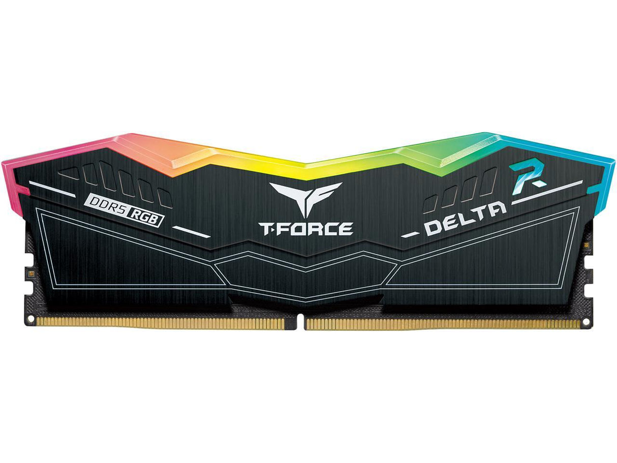 Team T-Force Delta RGB 32GB 288-Pin PC RAM DDR5 6000 (PC5 48000) Desktop Memory Model FF3D532G6000HC38ABKT
