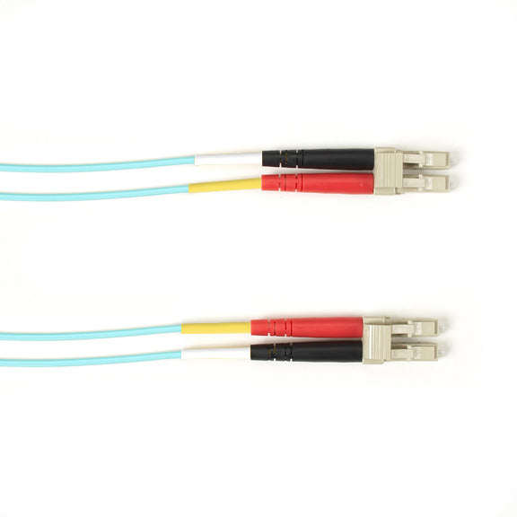 Black Box FOCMPM4-001M-LCLC-AQ Fiber Optic Duplex Patch Network Cable