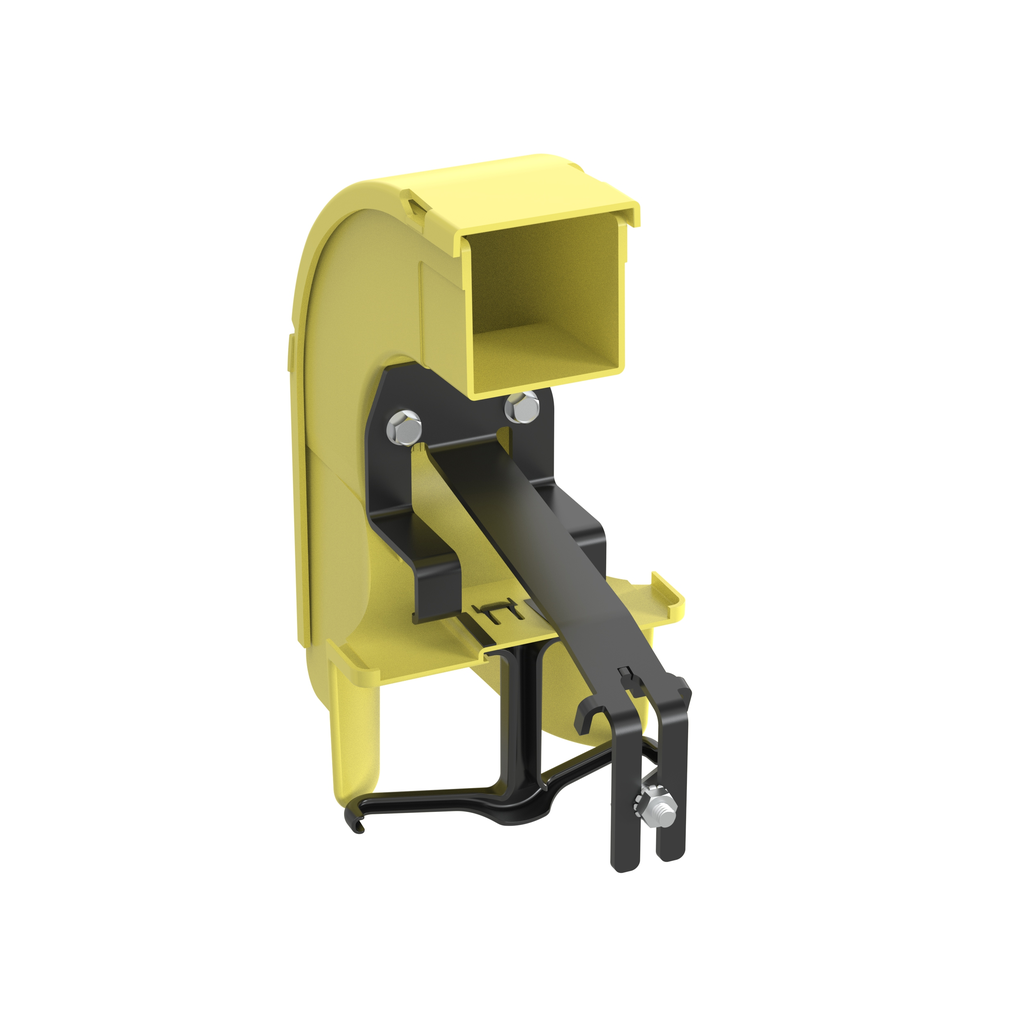 Panduit FRSPJ2X2LYL Spill-Over Junction, 2x2, Yellow