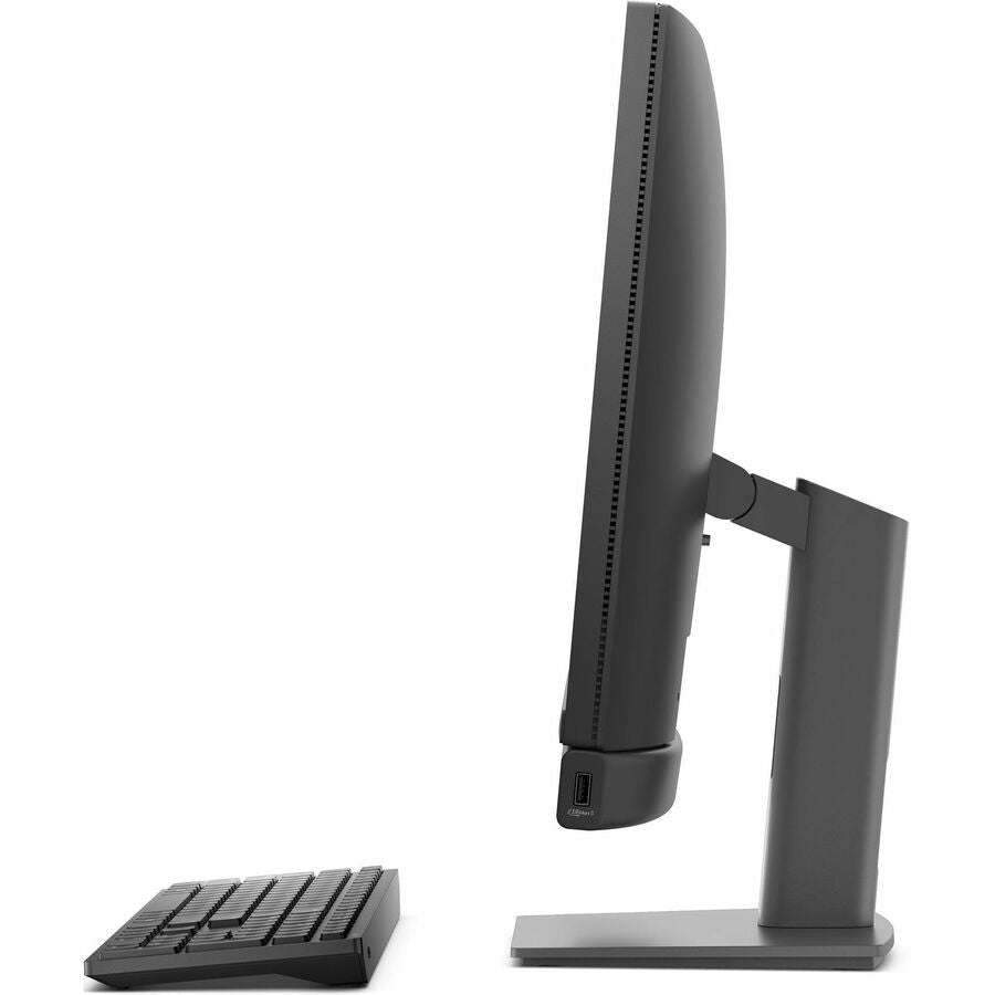 Dell Pro 24 QC24251 All-in-One Computer - Intel 300T - 8 GB - 256 GB SSD - 23.8" Full HD - Desktop - Textured Black - Intel Chip - 1920 x 1080 - ThinOS 10 - Intel UHD Graphics 710 DDR5 SDRAM - English (US) Keyboard - IEEE 802.11ax - 130 W