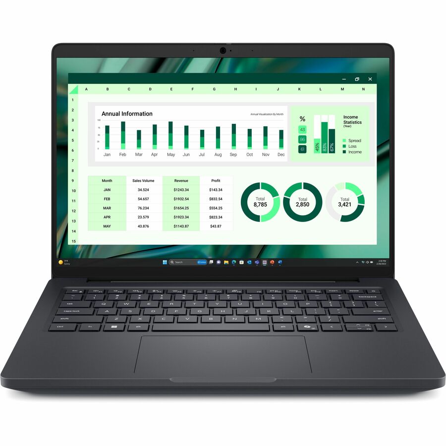 Dell Pro Max MC14250 14" Copilot+ PC Notebook - Full HD Plus - Intel Core Ultra 7 265H - vPro Technology - 32 GB - 512 GB SSD - English (US) Keyboard - Intel Chip - 1920 x 1200 - Windows 11 Pro - Intel Arc Pro 140T GPU