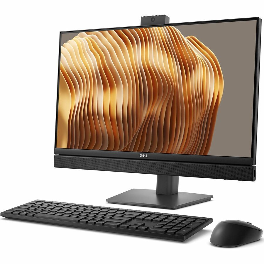 Dell Pro 24 QC24251 All-in-One Computer - Intel Core Ultra 5 235T - 16 GB - 256 GB SSD - 23.8" Full HD Touchscreen - Desktop - Dark Gray - Intel Q870 Chip - 1920 x 1080 - Windows 11 Pro - Intel DDR5 SDRAM - English (US) Keyboard - IEEE 802.11ax - 130 W