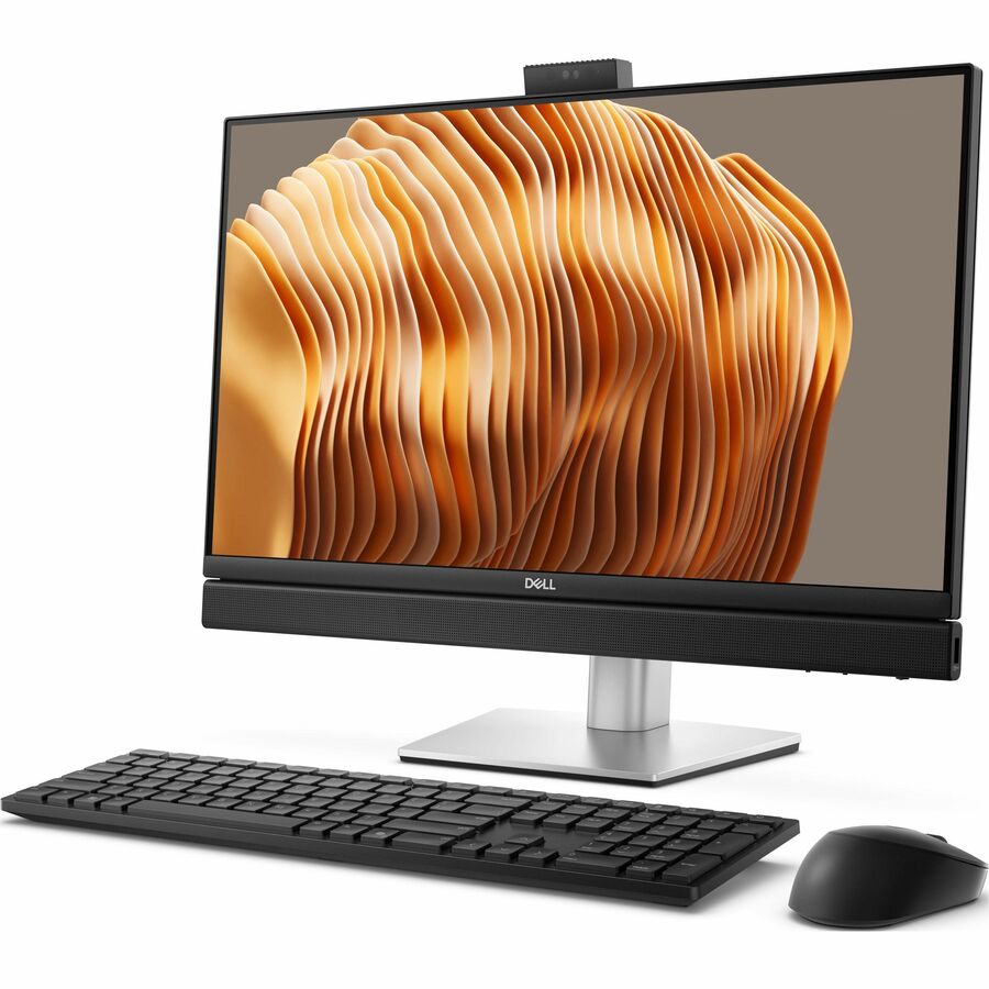Dell Pro 24 QB24250 All-in-One Computer - Intel Core Ultra 7 265 - vPro Technology - 32 GB - 512 GB SSD - 23.8" Full HD Touchscreen - Desktop - Silver - Intel Q870 Chip - 1920 x 1080 - Windows 11 Pro - Intel DDR5 SDRAM - English (US) Keyboard