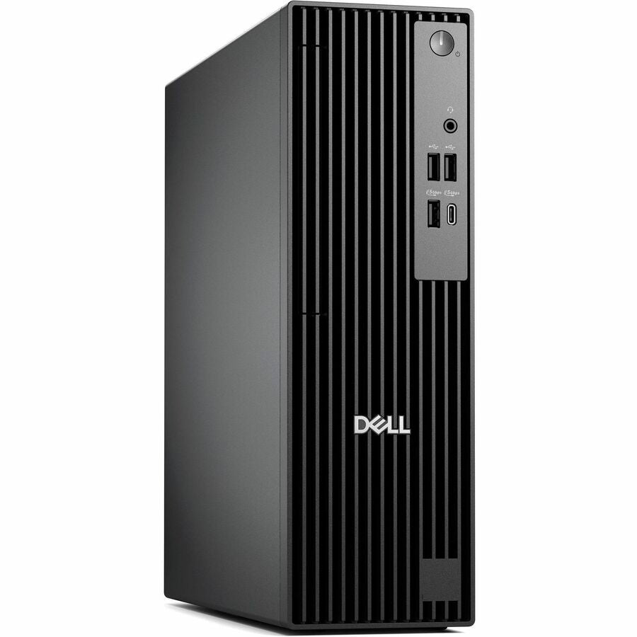 Dell Pro QCS1250 Desktop Computer - Intel Core i5 14th Gen i5-14500 - 16 GB - 512 GB SSD - Slim PC - Standard Black - Intel Chip - Windows 11 Pro - Intel DDR5 SDRAM - English (US) Keyboard - 180 W