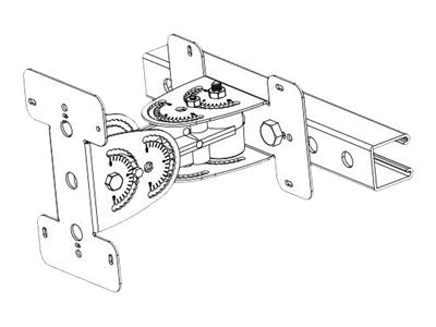 Extreme Networks MBO-ART03 2-Axis Rotational Variable Extension Mounting Bracket for Outdoor Access Points - Secure and Versatile Installation, Compatible with AP Series