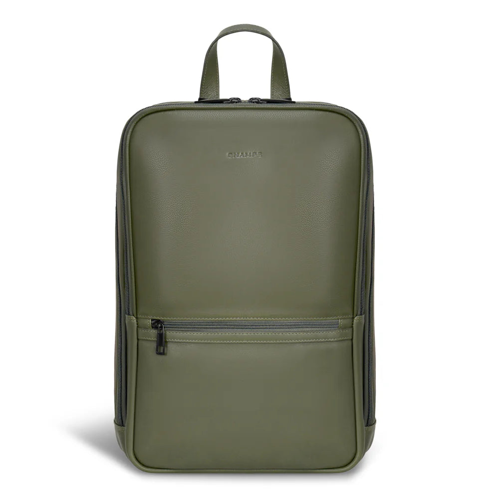 Champs Onyx / Leather Classic Backpack - Khaki