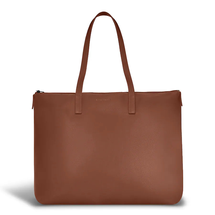 Champs Onyx / Leather Business Tote OB-413-BROWN