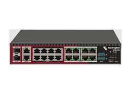 Opengear 8x RS232 X1 Or X2 Software Selectable Ports + 8x 1GbE Switched, 2x 1GbE/SFP Combo, 2x USB 3.0, ARM 1.6GHz 4-core 4GB Mem 32GB Flash, TPM 2.0, Docker Support, Barrel Threaded DC Jacks, 450047 Power Brick And C14 Power Cable, - OM1308-8E