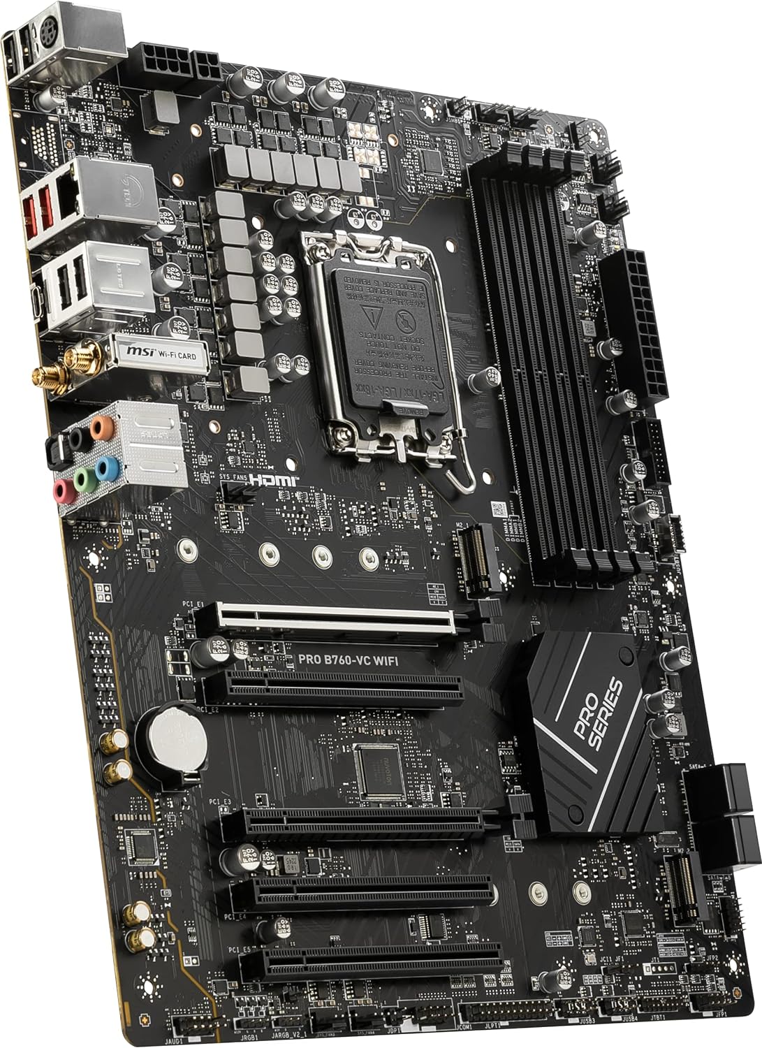 MSI PRO B760-VC WIFI GEN5 BULK LGA 1700 ATX Motherboard