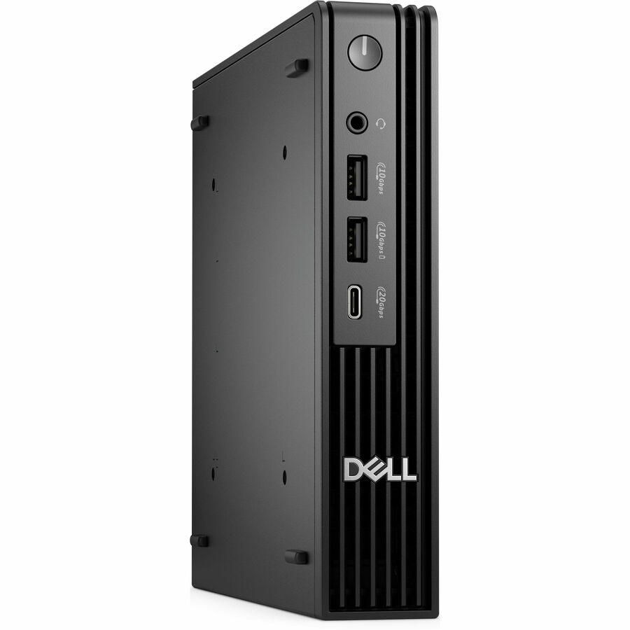 Dell Pro QBM1250 Desktop Computer - Intel Core Ultra 7 265 - vPro Technology - 16 GB - 512 GB SSD - Micro PC - Intel Chip - Windows 11 Pro - Intel DDR5 SDRAM - English (US) Keyboard - IEEE 802.11ax - 180 W