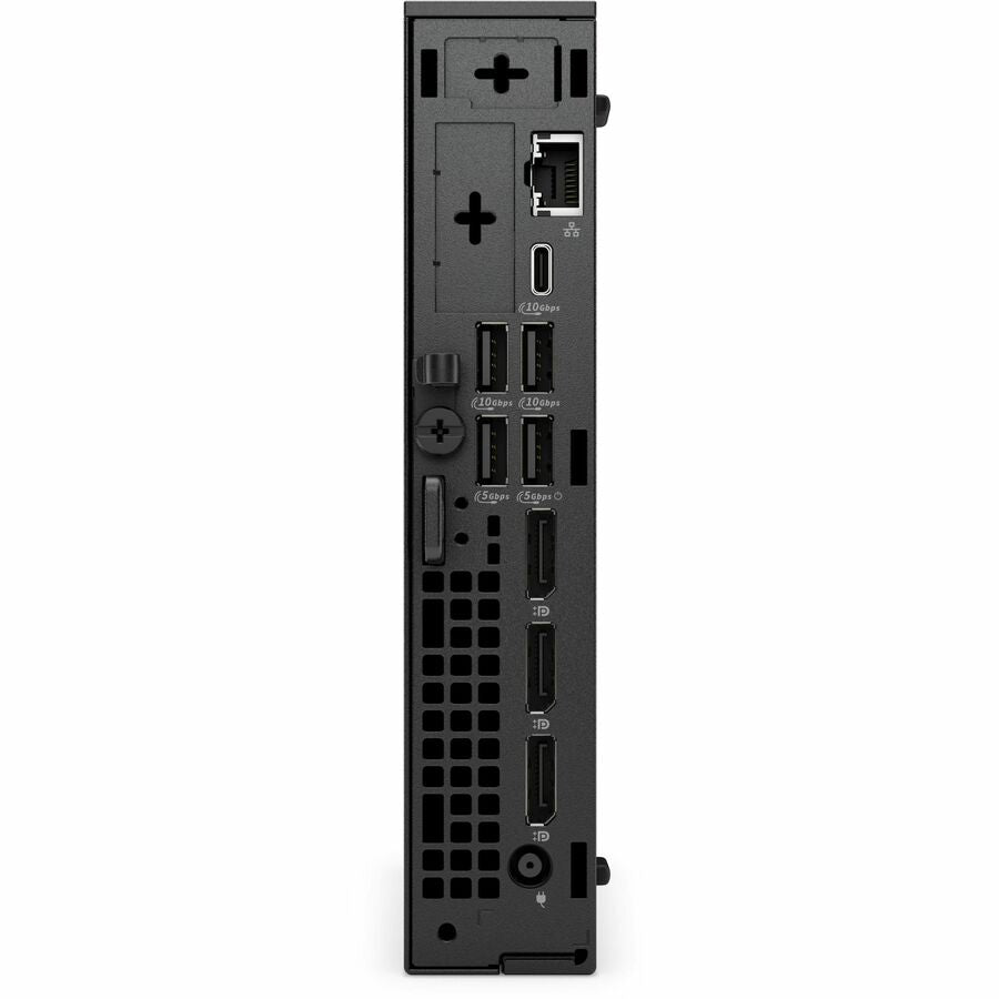 Dell Pro QBM1250 Desktop Computer - Intel Core Ultra 7 265 - vPro Technology - 16 GB - 512 GB SSD - Micro PC - Intel Chip - Windows 11 Pro - Intel DDR5 SDRAM - English (US) Keyboard - IEEE 802.11ax - 180 W
