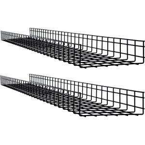Tripp Lite Wire Mesh Cable Tray - 300 x 100 x 1500 mm (12 in. x 4 in. x 5 ft.),