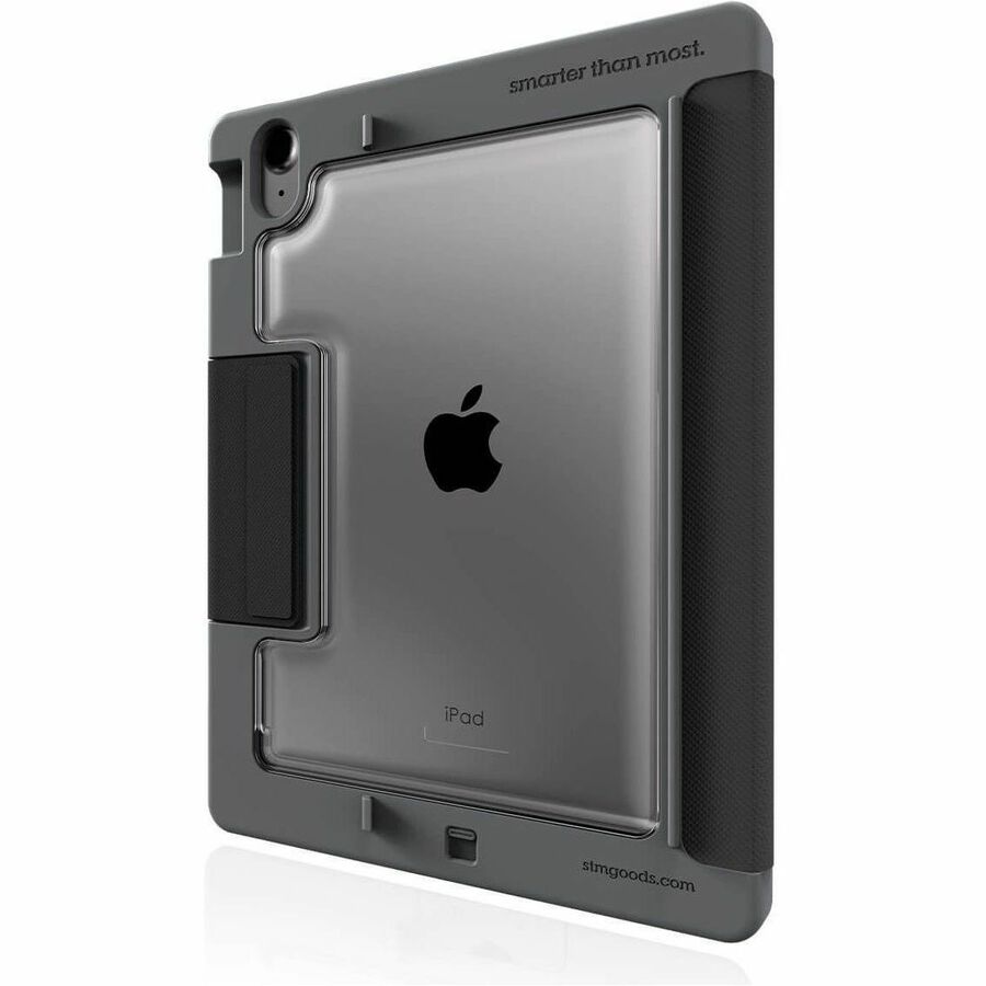 STM Goods Dux OX Rugged Carrying Case Apple iPad (10th Generation) Tablet - Black - Water Resistant Cover - Polycarbonate, Thermoplastic Polyurethane (TPU), Polyurethane Body - 10.6" Height x 8.6" Width x 1" Depth