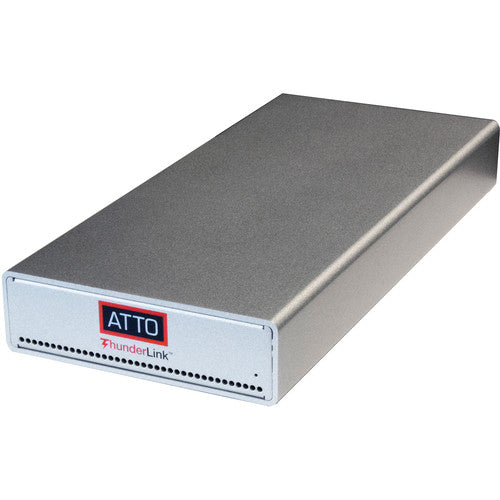 ATTO 40Gb/s Thunderbolt 3 (2-Port) to 32Gb/s FC (2-Port) (Includes SFPs)