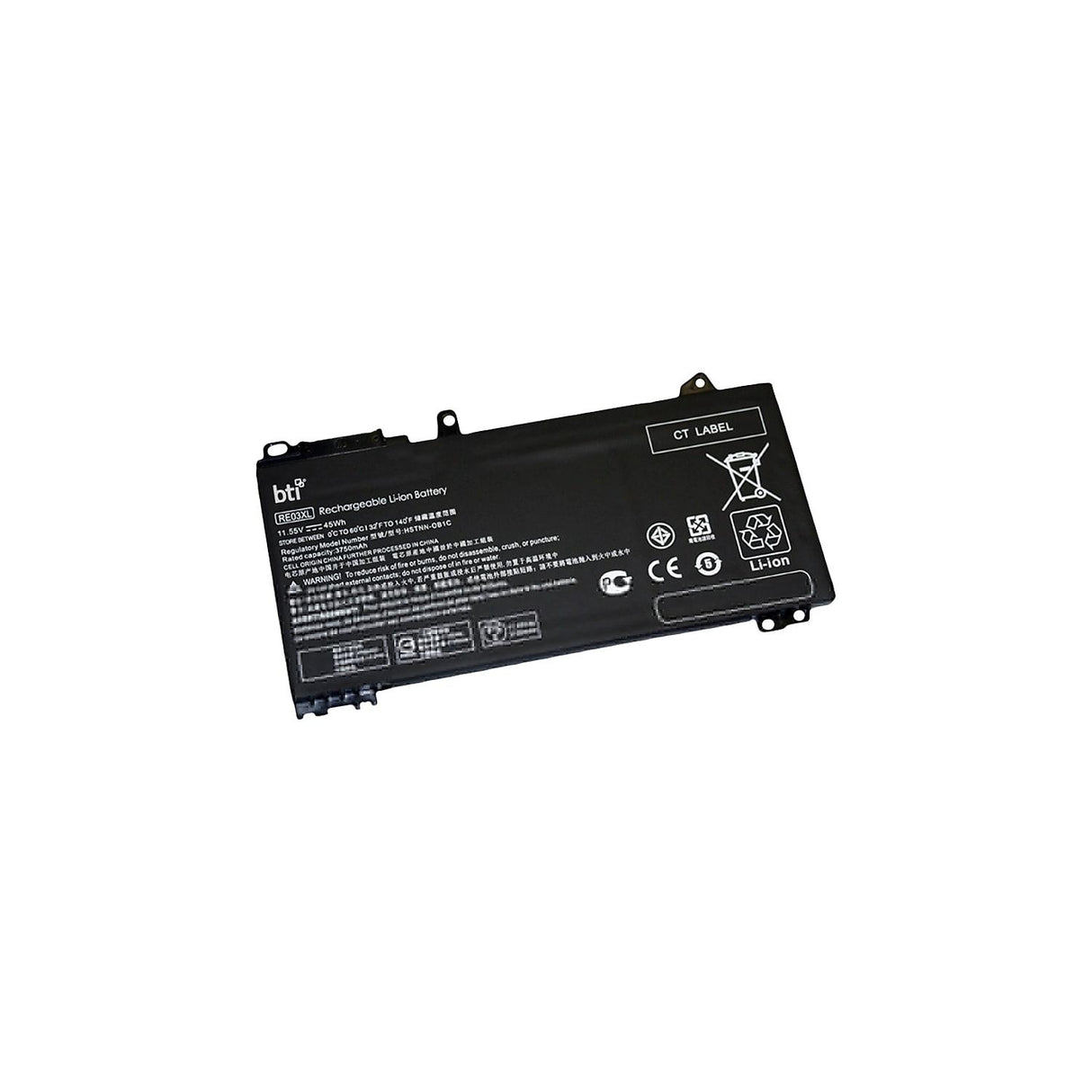 Battery Technology Li-Ion Replacement Battery for HP Laptops 3750mAh (L32656-002-BTI)