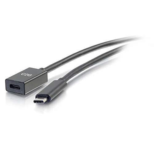 C2G 28657 1FT USB-C TO C 3.1 (GEN 2) MALE TO FEMALE EXTENSION CABLE (10GBPS)