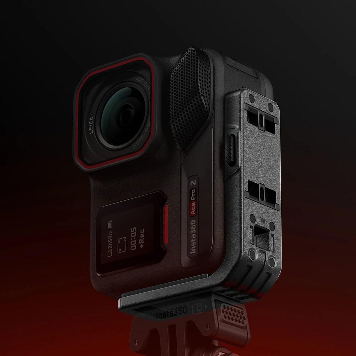 Insta360 Vertical/Horizontal Mount Bracket for Ace and Ace Pro/Ace Pro 2 Action Cameras, Black