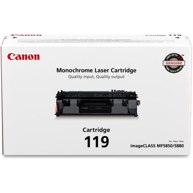 CANON BR MF5850DN 1-CRG119 SD BLACK TONER, 2,100 yield