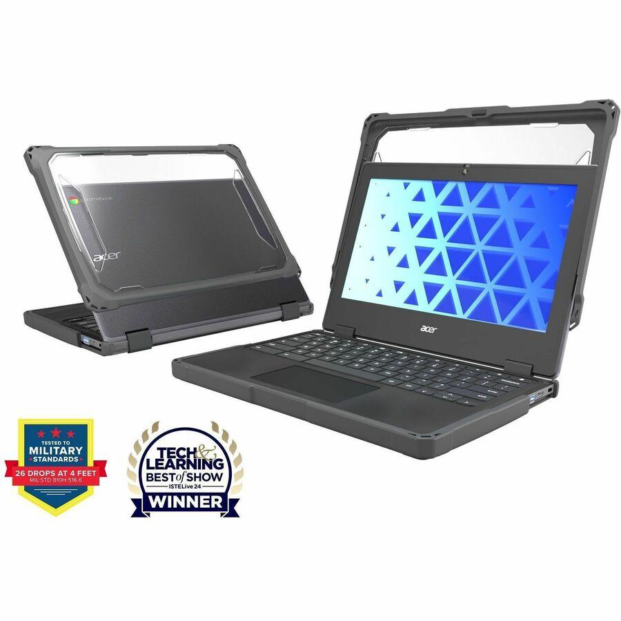 MAXCases Extreme Shell for Acer C736 11 Chromebook Gray ACESF3C736GRY