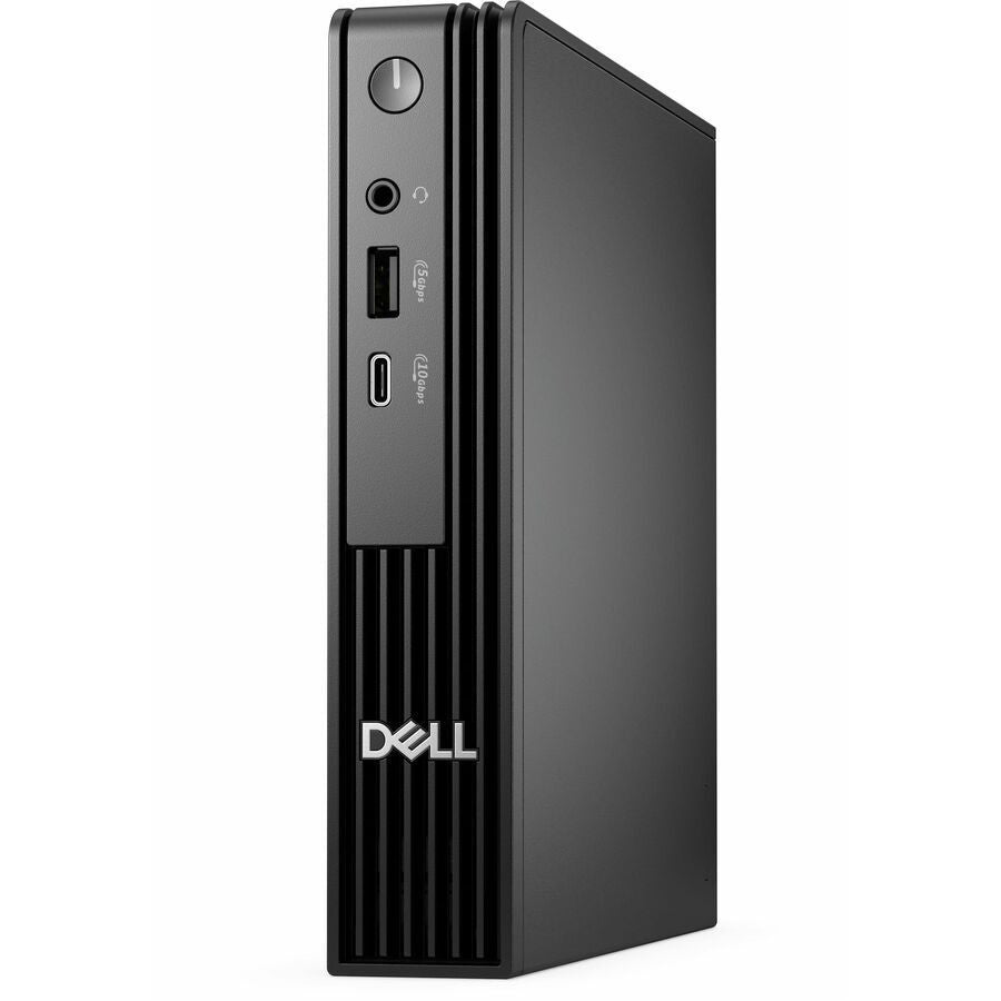 Dell Pro Micro QCM1255 Micro Desktop PC – Ryzen 7 PRO 8700GE, 16GB DDR5, 512GB SSD, Black, Windows 11 Pro