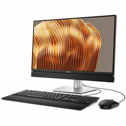 Dell Pro 24 QB24250 All-in-One Computer - Intel Core Ultra 5 245 - vPro Technology - 16 GB - 512 GB SSD - 23.8" Full HD Touchscreen - Desktop - Silver - Intel Q870 Chip - 1920 x 1080 - Windows 11 Pro - Intel DDR5 SDRAM - English (US) Keyboard