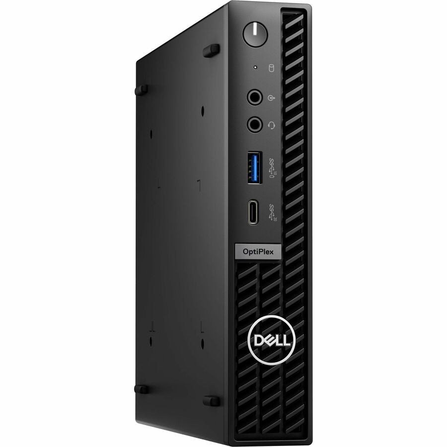 Dell OptiPlex 7000 7020 Desktop Computer - Intel Core i3 14th Gen i3-14100T - 8 GB - 256 GB SSD - Micro PC - Intel Chip - Windows 11 Pro - English (US) Keyboard - 180 W