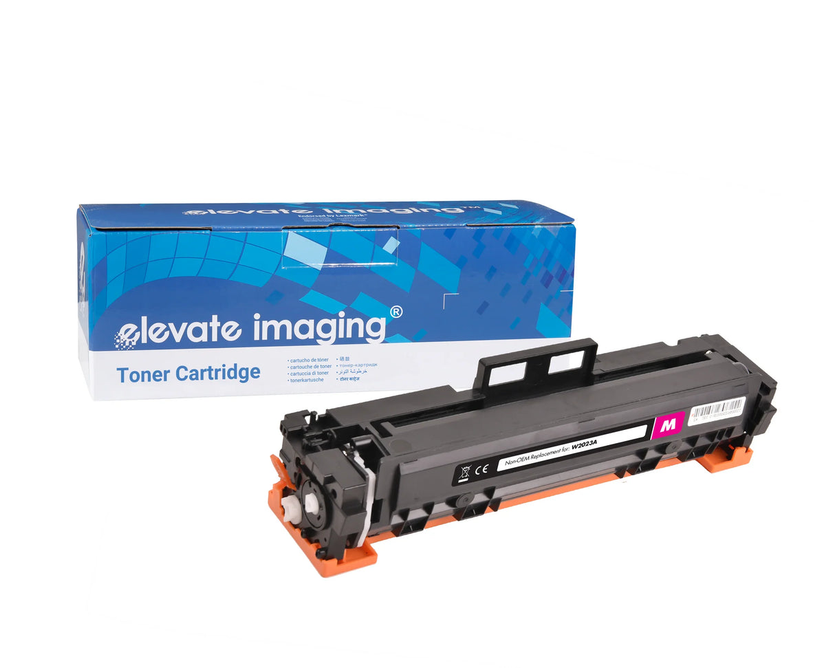 Elevate Imaging Compatible for HP W2023A Magenta Cartridge Yield 2.1K