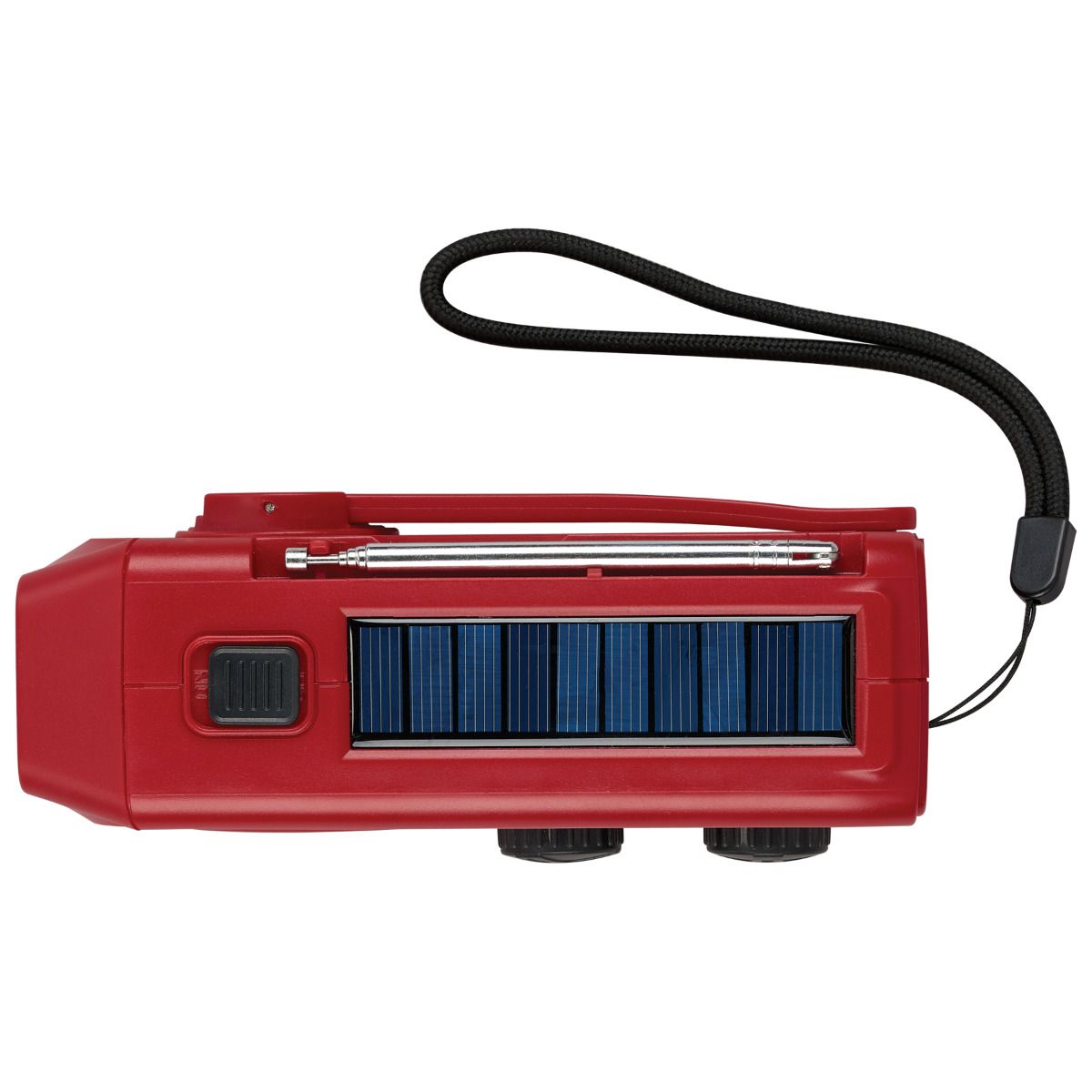 WeatherX Weatherband & AM/FM Flashlight, WR281R, Red