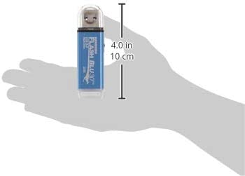 Kanguru solutions Flashblu30 with Physical Write Protect Switch SuperSpeed USB3.0 Flash Drive