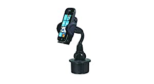 Macally Adjustable Automobile Cup Holder Mount - Horizontal, Vertical