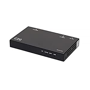 C2g/ cables to go C2G 4K HDMI HDBaseT Extender Over Cat Transmitter to Box Receiver - 1 Input Device - 1 Output Device - 230 ft Range - 2 x Network (RJ-45) - 1 x HDMI in - 1 x HDMI Out - 4K UHD - Twisted Pair - Catego