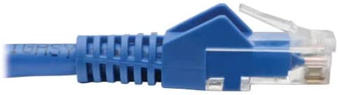 Tripp Lite M12 X-Code to RJ45 Cat6 Ethernet Cable (M/M), 1 Gbps, UTP, UL CMR-LP Certified for 60W PoE, Heavy-Duty IP68 Rating, 32.8 Feet / 10 Meters, Lifetime Manufacturer's Warranty (NM12-602-10M-BL) M12 to RJ45 32.8 ft / 10M