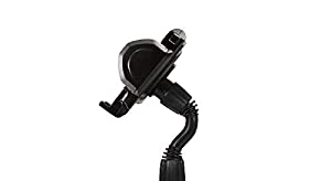 Macally Adjustable Automobile Cup Holder Mount - Horizontal, Vertical