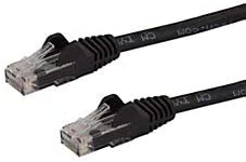 StarTech Patch Cable RJ-45 M/M 3 ft CAT 6 Black