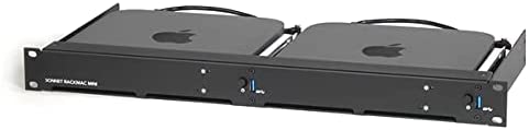Sonnet technologies SoNNeT RackMac Mini - 2018 1U Rack Kit for 2 Mac minis, RACK-MIN-2XA