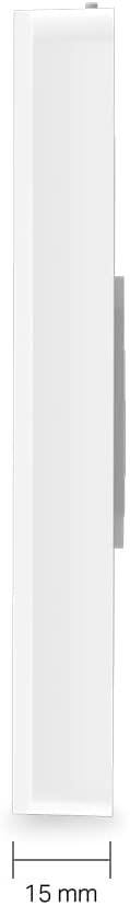 TP-Link EAP615-Wall | Omada Business WiFi 6 AX1800 in-Wall Wireless Gigabit Access Point | Support ODFDMA, MU-MIMO & Beamforming | PoE Powered | SDN Integrated | Cloud Access & Omada app AX1800, Wall