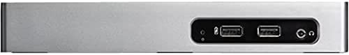 StarTech.com USB 3.0 Docking Station - Dual Monitor Laptop Docking Station with HDMI & DVI/VGA Video - 6-port USB 3.1 Gen 1 5Gbps Hub, GbE, Audio - Universal Type-A Dock - Windows & Mac (DK30ADD)