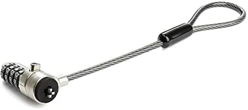 StarTech.com Universal Laptop Cable Lock Expansion Loop - 6 (15cm) Anti Theft 4-Digit Combination K-Slot Lock - Computer Security Cable to Create Twin/Multi-Head Lock for Multiple Devices (BRNCHLOCK)