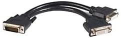 StarTech.com 8in LFH 59 Male to Dual Female DVI I DMS 59 Cable