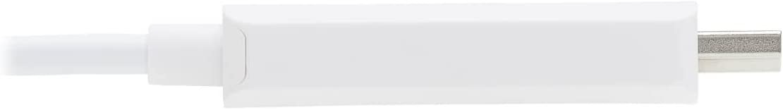 Tripp Lite USB C to HDMI Cable, Thunderbolt 3 Compatible Adapter Cable, USB-C and HDMI 4K, 4:4:4, White, M/M, 6 ft. (U444-006-HWE)