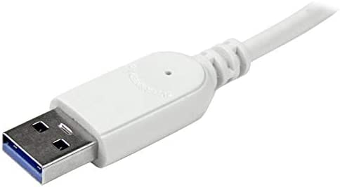 StarTech.com 4 Port Portable USB 3.0 Hub with Built-in Cable - Aluminum and Compact USB Hub (ST43004UA) Aluminum 4 x USB-A with Built in Cable