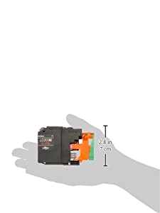 Brother Genuine High Yield Color Ink Cartridge, LC2033PKS, Replacement Color Ink Three Pack, Includes 1 Cartridge Each of Cyan, Magenta & Yellow, Page Yield Up To 550 Pages, Amazon Dash Replenishment Cartridge, LC203 Cyan-Magenta-Yellow Cartridge