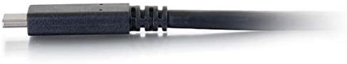 C2g/ cables to go C2G USB Short Extension Cable, USB Cable, USB C Cable, 10G, Black, 3.28 Feet (1 Meter), Cable to Go 28848 10G 3.3 Feet