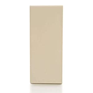 C2g/ cables to go C2G 03838 Single Gang Wall Box, Ivory