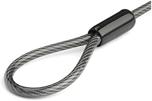 StarTech.com Universal Laptop Cable Lock Expansion Loop - 6 (15cm) Anti Theft 4-Digit Combination K-Slot Lock - Computer Security Cable to Create Twin/Multi-Head Lock for Multiple Devices (BRNCHLOCK)