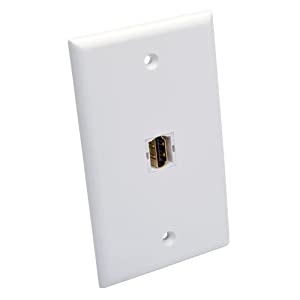 Tripp Lite HDMI Keystone Jack , Snap-in Insert Module (F/F) (P164-000-KJ-WH)